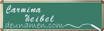 Carmina Weibel Visitenkarte